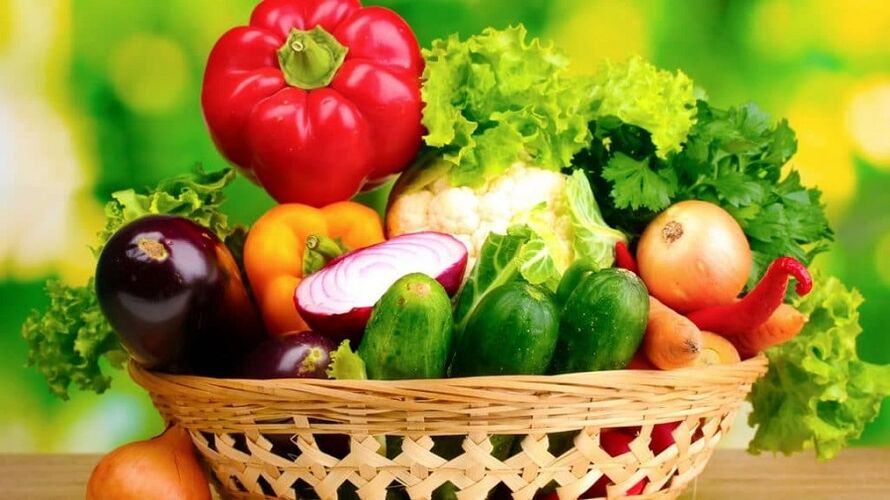 овочі для профілактики простатиту