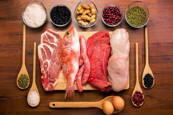 М'ясо та рибальна продукція показані при проституті